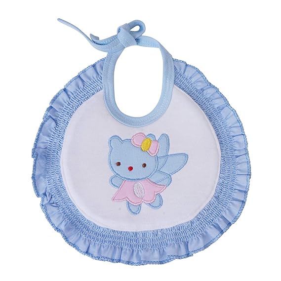 Blue Frill Bib